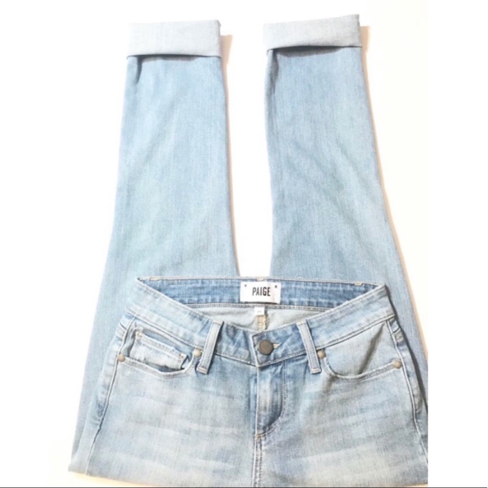 Paige Skyline Skinny Ankle Peg Jeans